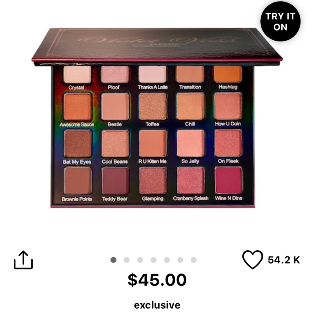 Violet Voss eye shadow